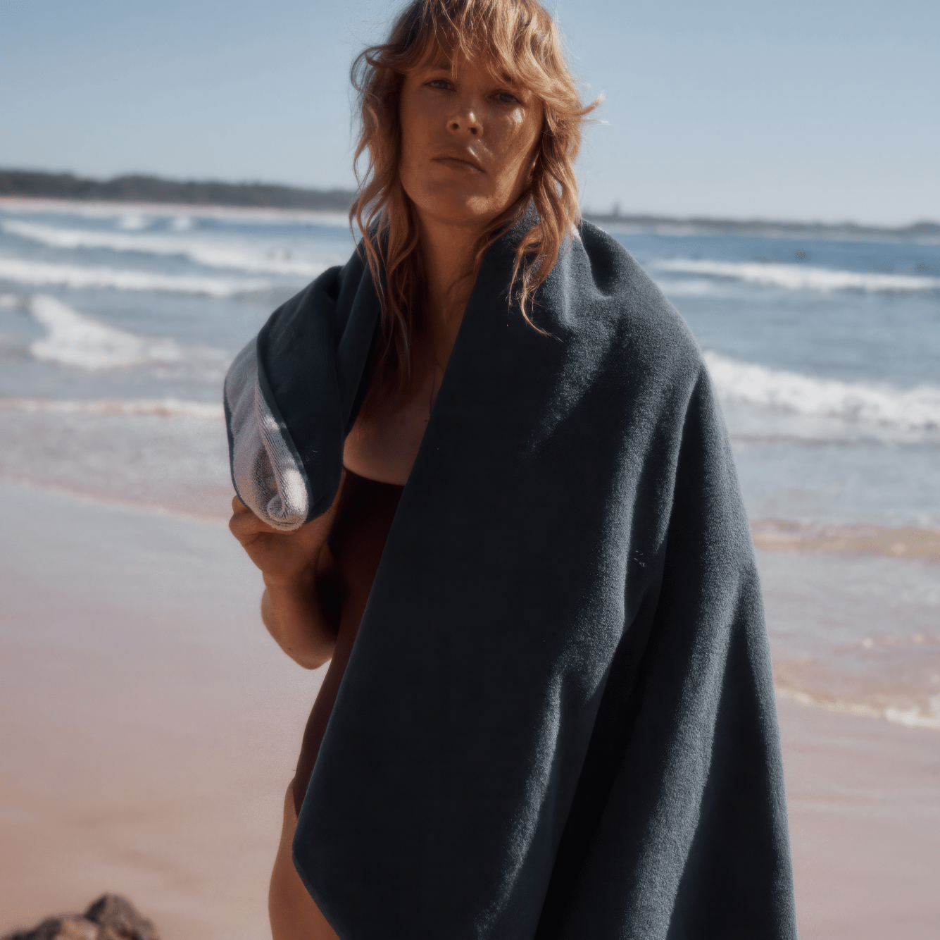 Beach Umbrella - Beach Towel - The Signature - Byron Bay Beach Life