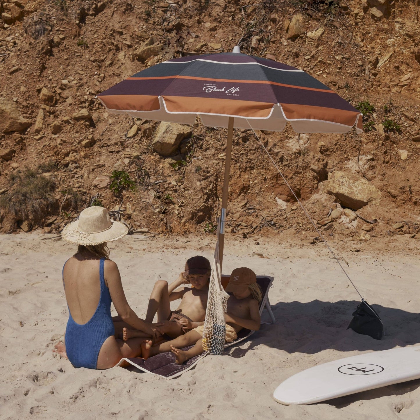 Beach Umbrella - BEACH UMBRELLA The Ember - Byron Bay Beach Life