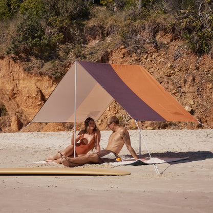 tent camping byron bay Beach Tent (The Ember) | UPF50+ Beach Shade | Premium Beach Shelter Shade | Strong Fabric, Aluminium Poles