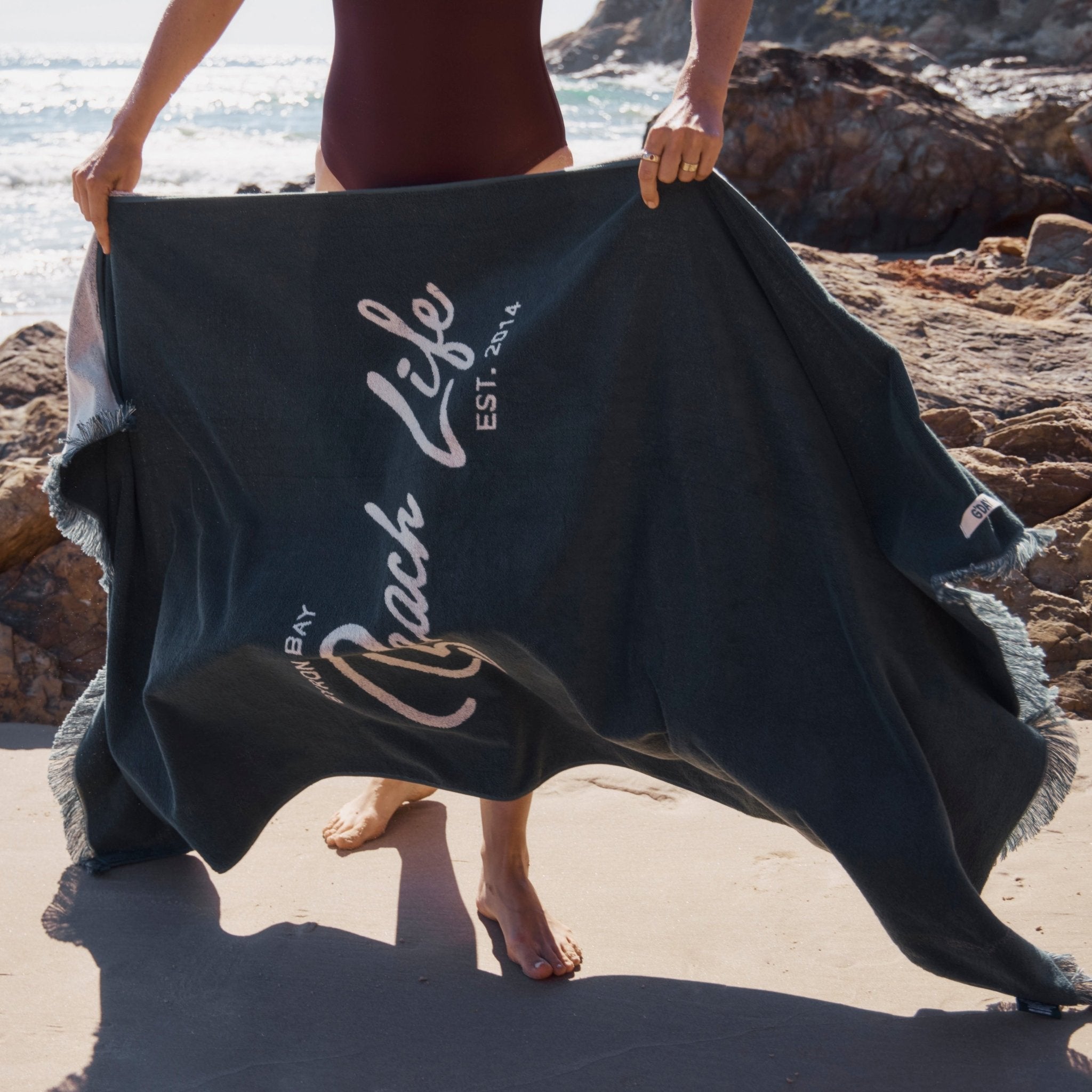 The Signature Beach Towel – 100% Cotton | Byron Bay Beach Life